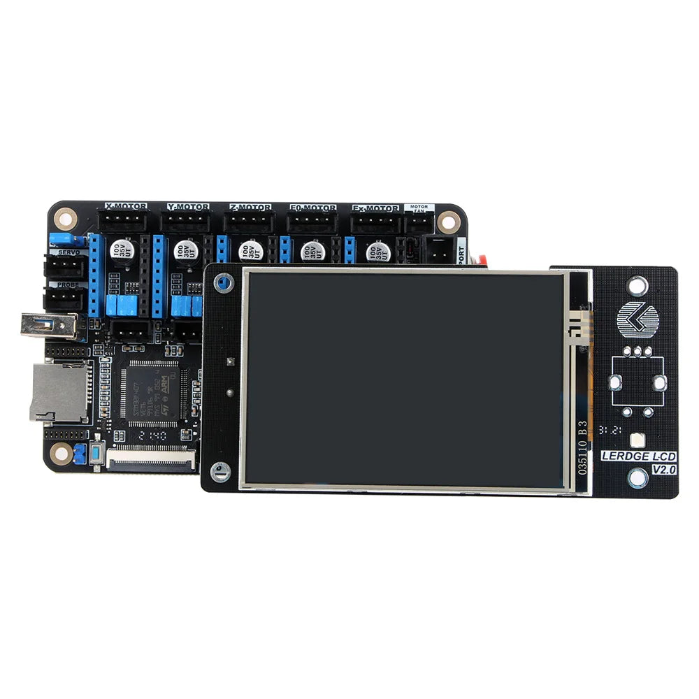 LERDGE 3D Printer Motherboard 32bits 3.5 Inch Display