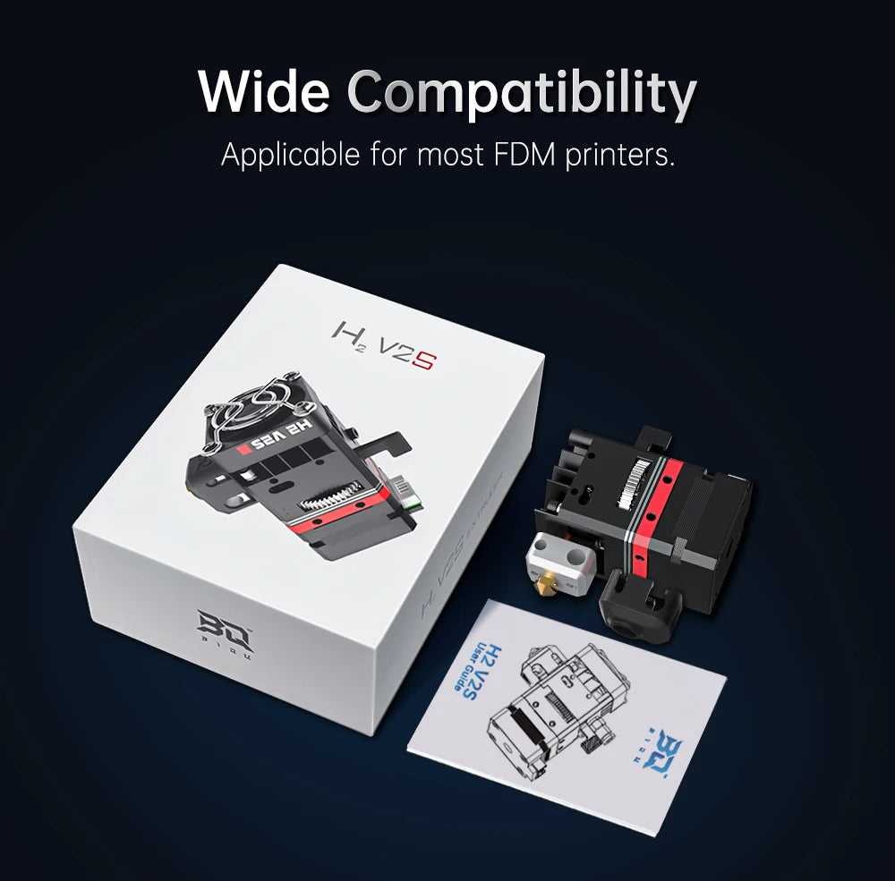 BIQU H2 V2S Extruder Dual Gear Hotend 270℃