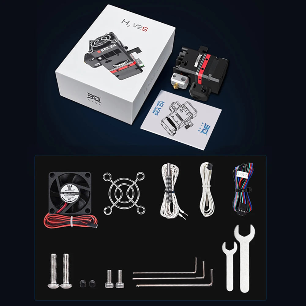 BIQU H2 V2S Extruder Dual Gear Hotend 270℃