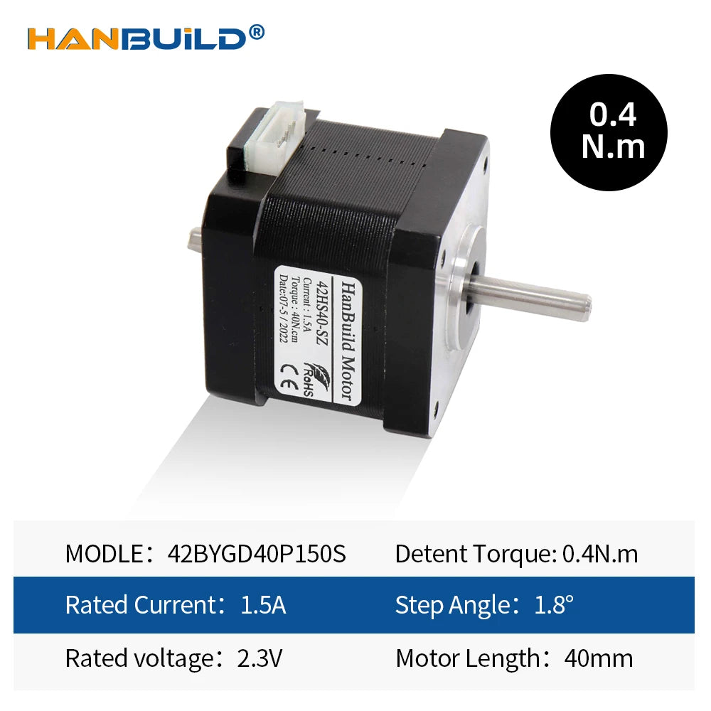 Nema17 Stepper Motor double shaft