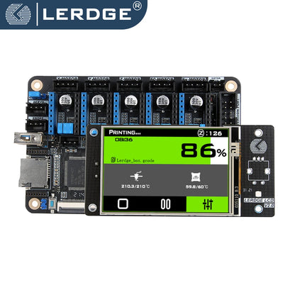 LERDGE 3D Printer Motherboard 32bits 3.5 Inch Display
