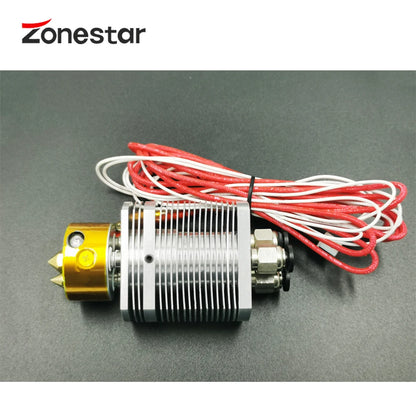ZONESTAR 3-IN-2-OUT Mix Extruder 3D Printer Part