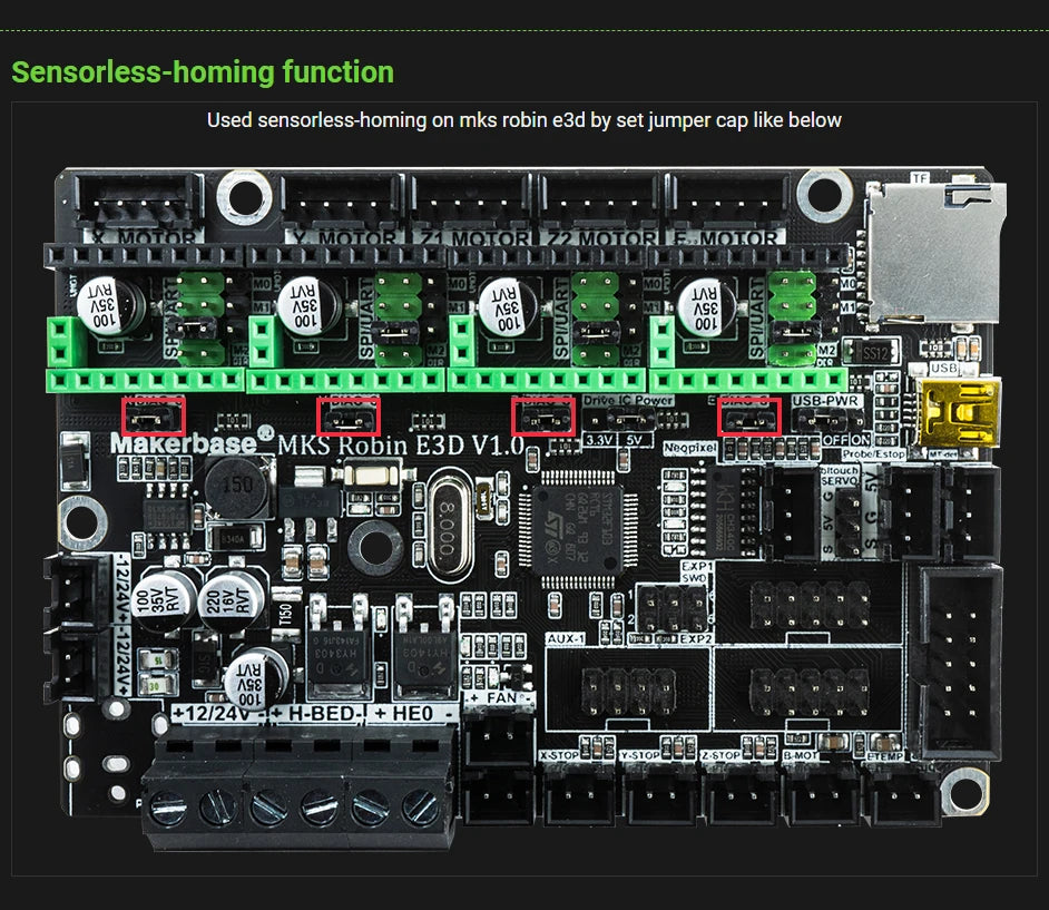 Makerbase MKS Robin E3D V1.1 Motherboard